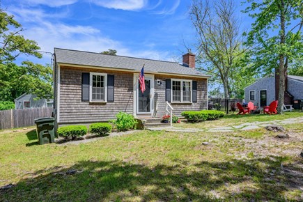 Dennis Port Cape Cod vacation rental - Front of classic Cape Cod cottage