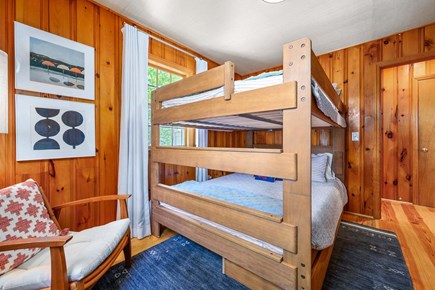 Dennis Port Cape Cod vacation rental - Bedroom 2 - Bunk bed with Queen