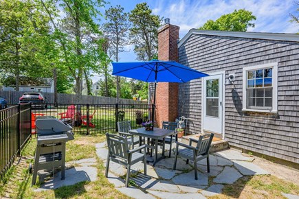 Dennis Port Cape Cod vacation rental - Back patio offers gas grill