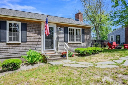 Dennis Port Cape Cod vacation rental - Close up of front of home