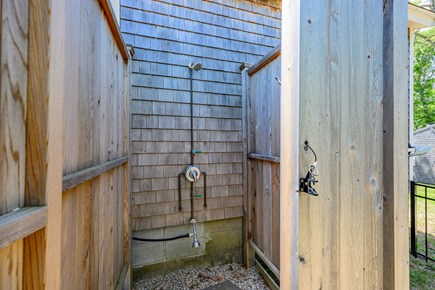 Dennis Port Cape Cod vacation rental - Outdoor shower