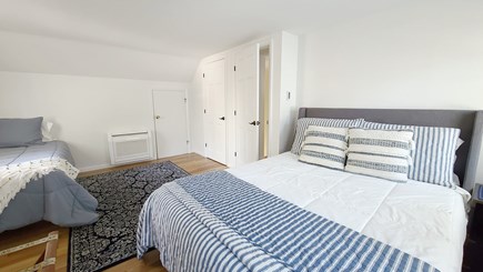 Wellfleet Cape Cod vacation rental - Second floor bedroom with queen bed and twin bed