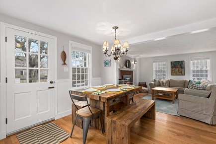 Harwich Cape Cod vacation rental - Open concept eat-in kitchen and living room
