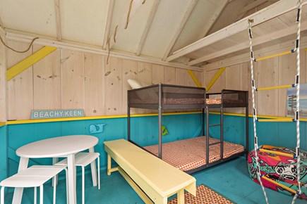 Harwich Cape Cod vacation rental - The kids will love the playhouse in the backyard