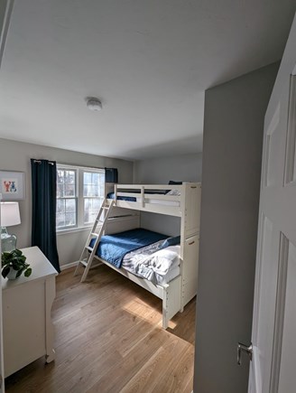 Dennis Cape Cod vacation rental - Bedroom 3 (twin over full bunk)<br/><br/>