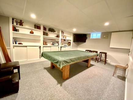 Sandwich, Sandy Neck  Cape Cod vacation rental - Game Room with TV, Billiard Table