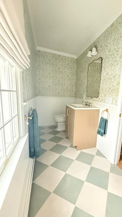 Sandwich, Sandy Neck  Cape Cod vacation rental - 1st floor bathroom, recently renovated, with shower.