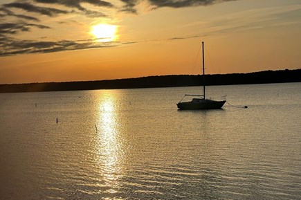 Falmouth Cape Cod vacation rental - Sunset On Waquoit Bay