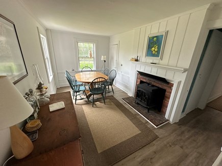 Chatham Cape Cod vacation rental - Dining room with table and seating for 6 off the kitchen area.
