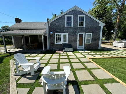 Chatham Cape Cod vacation rental - Back of main house with multiple available Adirondack chairs (4)