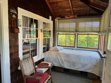 Brewster  Cape Cod vacation rental - The porch has a wonderful spot to take an afternoon nap.