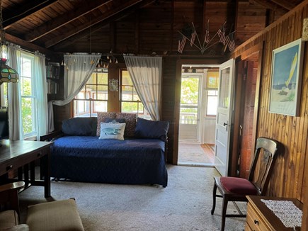 Brewster  Cape Cod vacation rental - The living room has TV and WIFI.