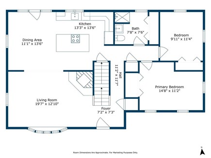 Barnstable, Cotuit Cape Cod vacation rental - 1st floor