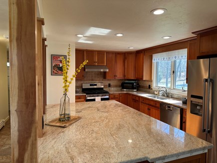 Eastham Cape Cod vacation rental - All new appliances, large granite island, coffee station