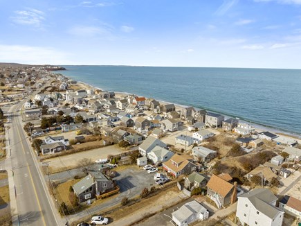 White Horse Beach, Plymouth MA MA vacation rental - Arial view of house and close proximity to White Horse Beach!