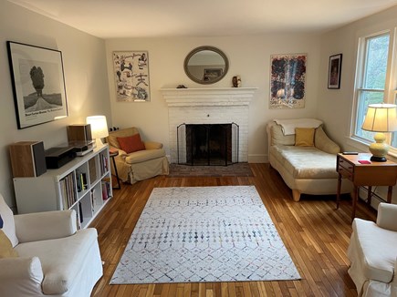 Truro Cape Cod vacation rental - Sitting room area - also includes out of view a desk and couch