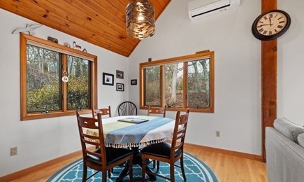 Orleans Cape Cod vacation rental - Dining table for 5 with 3 seats at the bar.