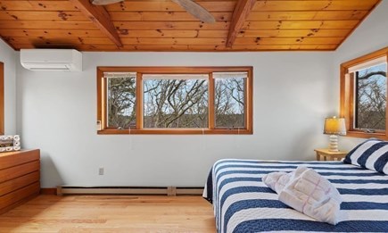 Orleans Cape Cod vacation rental - Upper level primary bedroom with king bed