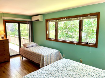 Orleans Cape Cod vacation rental - View two of main level bedroom one queen one twin