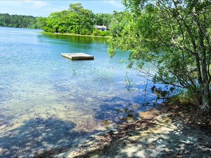 Orleans Cape Cod vacation rental - Private beach on bakers pond