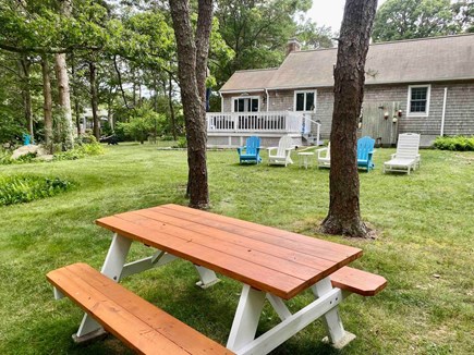 Brewster Cape Cod vacation rental - Backyard & Picnic Table
