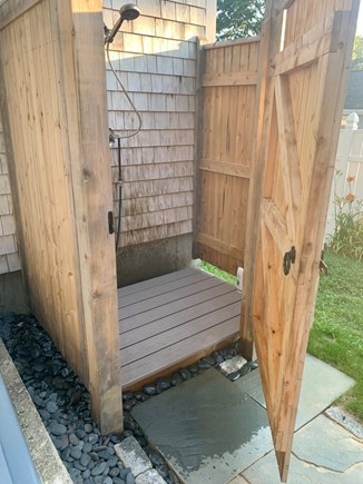 Falmouth, New Silver Beach Cape Cod vacation rental - Outdoor shower