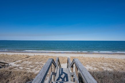 East Sandwich Cape Cod vacation rental - Steps down to beach