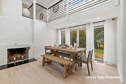 Chatham Cape Cod vacation rental - Adjacent dining area elevates the cheery savoring vacation meals.