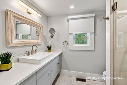 Chatham Cape Cod vacation rental - Primary bathroom with shower.