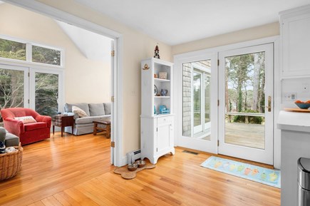 Harwich Port Cape Cod vacation rental - Sliding glass doors out to deck
