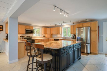 Orleans Cape Cod vacation rental - Kitchen with extra seating at the island
