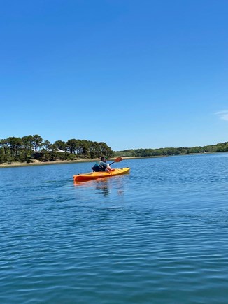 Wellfleet Cape Cod vacation rental - We have 2 kayaks for your use. Launch from in front of the house!