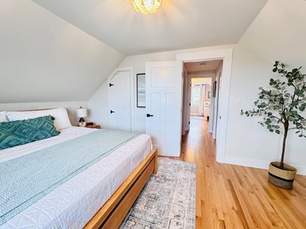 Sandwich  Cape Cod vacation rental - Master bedroom upstairs along with half bath