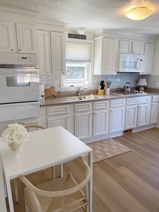 Falmouth Cape Cod vacation rental - Full kitchen; fridge, microwave, stove, oven