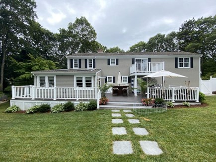 Osterville Cape Cod vacation rental - Back of house view from pool