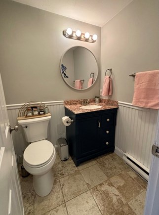 Chatham Cape Cod vacation rental - Guest bathroom with tub/shower unit
