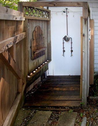 Yarmouth Cape Cod vacation rental - Fun to shower outside and get all the beach sand off.