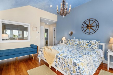 Eastham Cape Cod vacation rental - Vaulted ceilings make this sleeping quarters comfy and spacious.