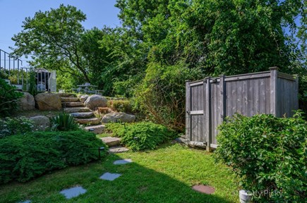 Eastham Cape Cod vacation rental - Outdoor shower makes it easy to rinse off post-beach