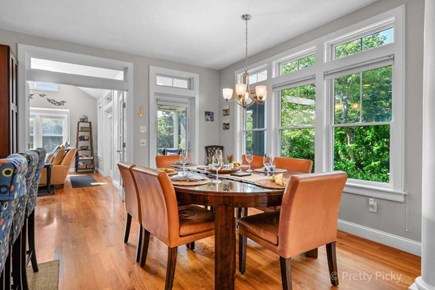 Eastham Cape Cod vacation rental - When it’s time to eat, gather around the six-person table for a family-style meal.