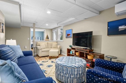Eastham Cape Cod vacation rental - Retreat downstairs to watch your favorite movie.