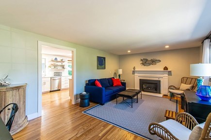 Yarmouth Cape Cod vacation rental - Updated living room.