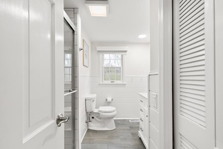 Brewster Cape Cod vacation rental - Lower floor full bathroom with walk-in shower