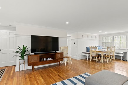 Brewster Cape Cod vacation rental - 65" Samsung Smart TV and dining room