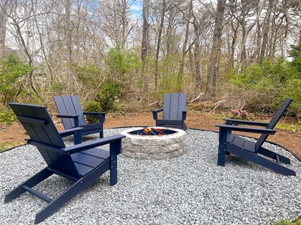 Brewster Cape Cod vacation rental - Unwind around the firepit after a long day at the beach!