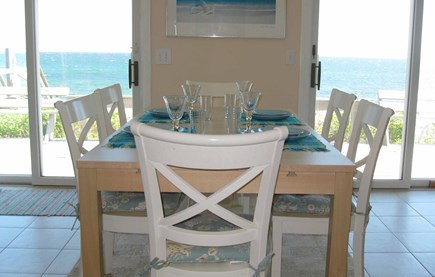 Sandwich Cape Cod vacation rental - Dining area top floor