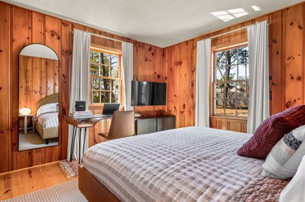 Dennis Port Cape Cod vacation rental - Bedroom with king and TV