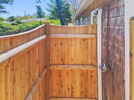 Dennis Port Cape Cod vacation rental - Rinse off the sand or shower under the stars