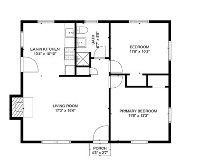 Dennis Port Cape Cod vacation rental - Floorplan
