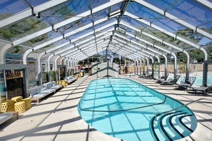 Dennis Port Cape Cod vacation rental - Neighboring Bluebird indoor pool, accessible with purchase of a daily downloadable family pass